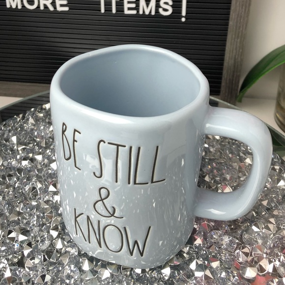 🙏🏼 New Rae Dunn BE STILL AND KNOW mug - Picture 4 of 10
